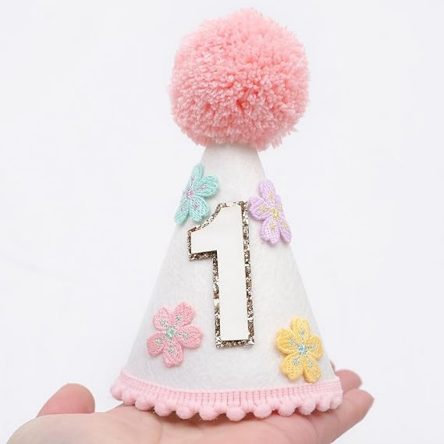 Kleurrijke bloemige kegelvormi - Party Hat Cone recensie en prijs