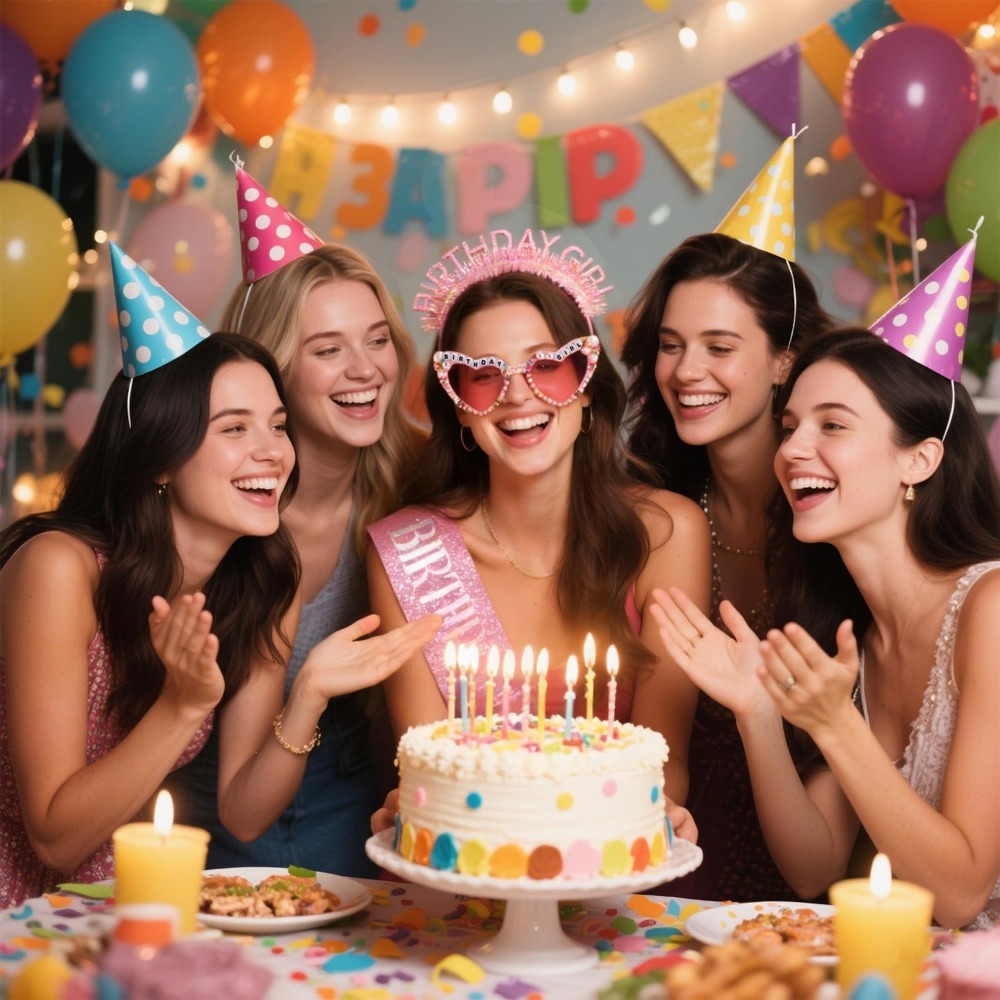 Verjaardagsmeisjesband met gli - Birthday Sash Glitter recensie en prijs