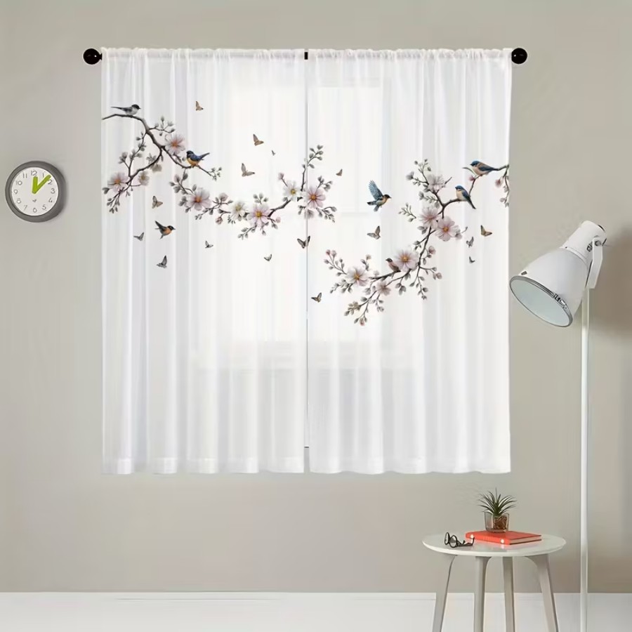 2 STUKS Digitaal bedrukt trans - Flower Wall Panel recensie en prijs