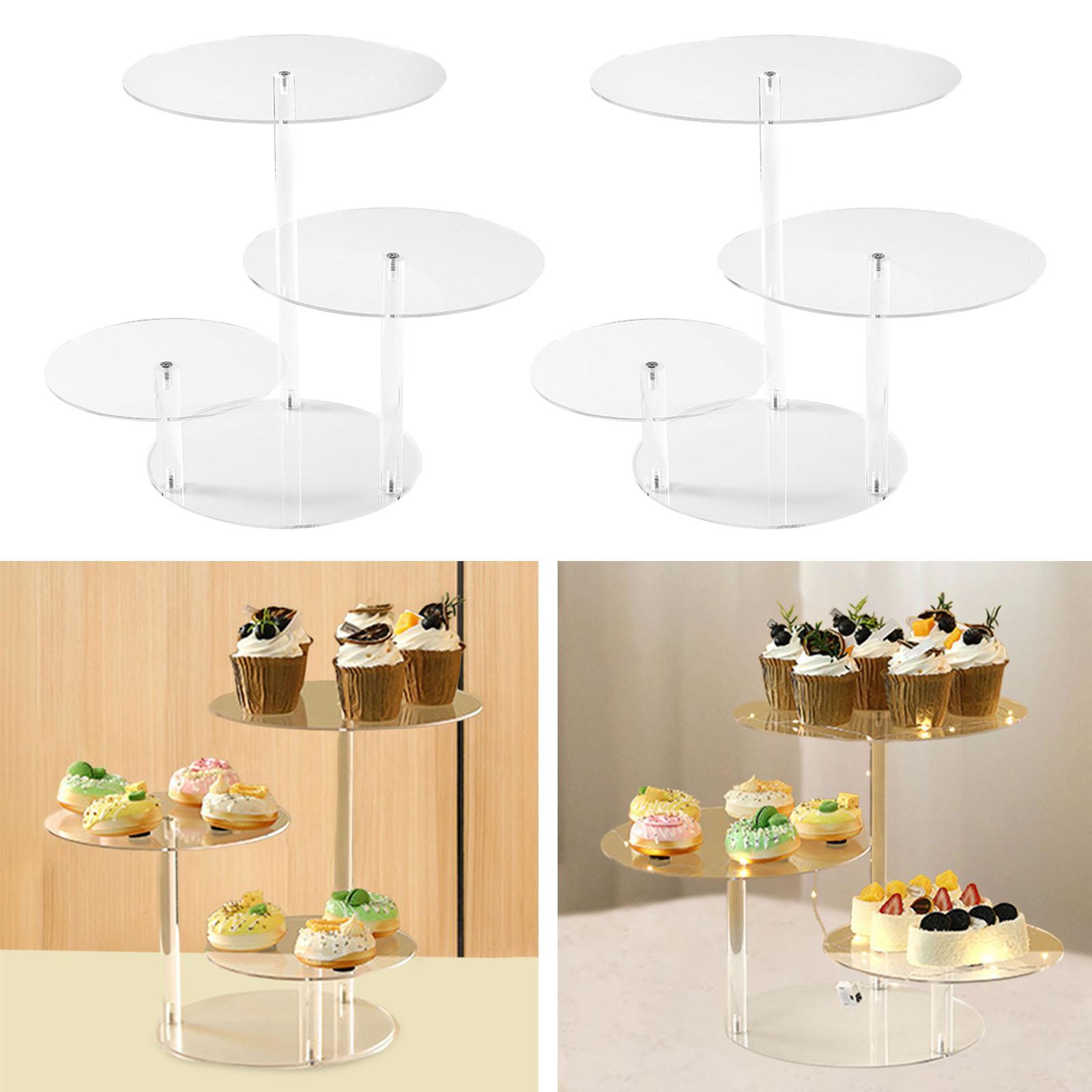 3-laags acryl cupcake standaar - Cupcake Stand Tier recensie en prijs