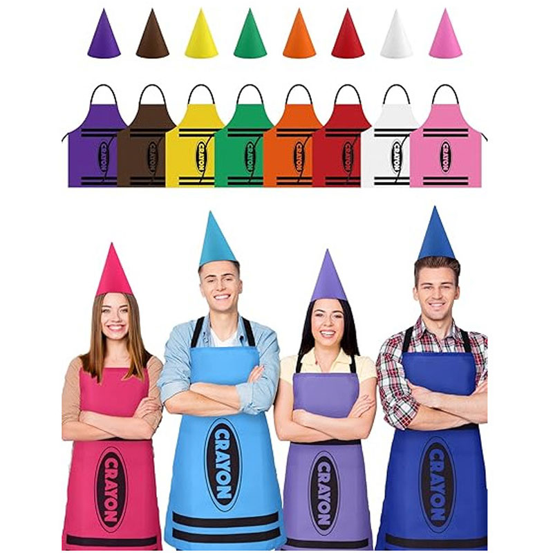 Kleurrijke krijt-thema kaboute - Party Hat Cone recensie en prijs
