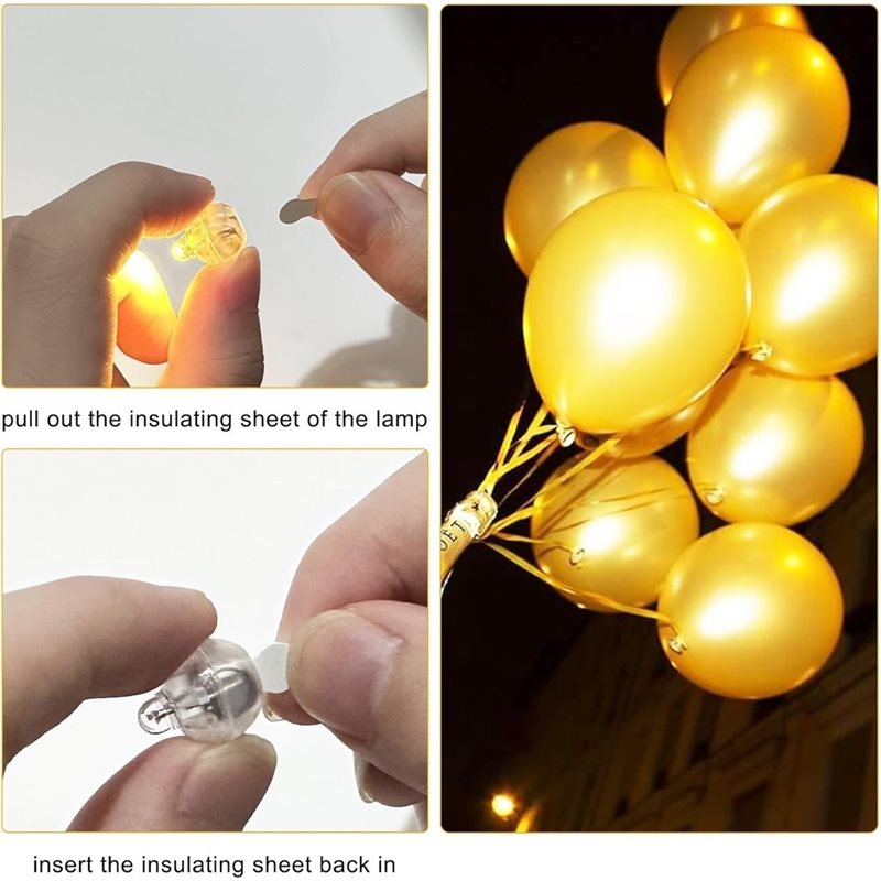 ABLN-Ballonlampjes, 100 stuks, - Led Balloon Light recensie en prijs