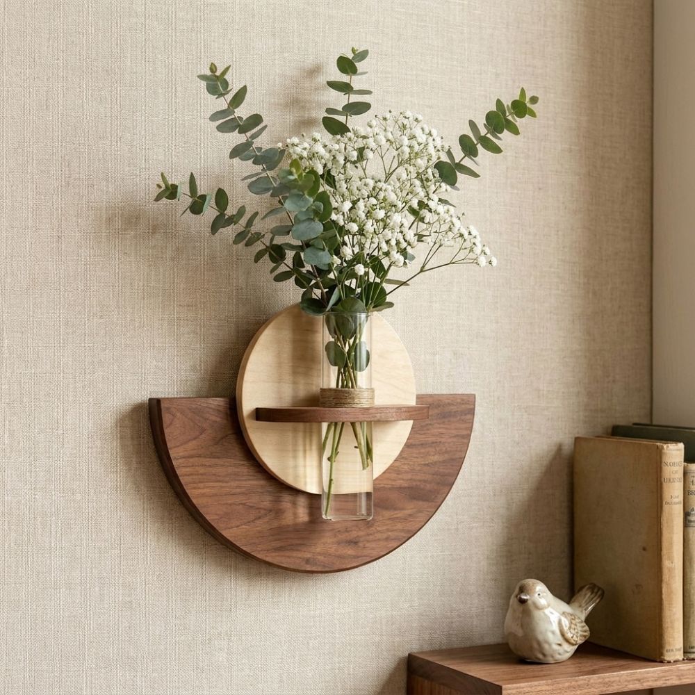 Ovaal houten wandmontage bloem - Flower Wall Panel recensie en prijs
