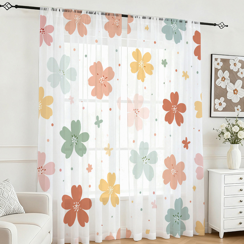 2 stuks digitaal bedrukt trans - Flower Wall Panel recensie en prijs