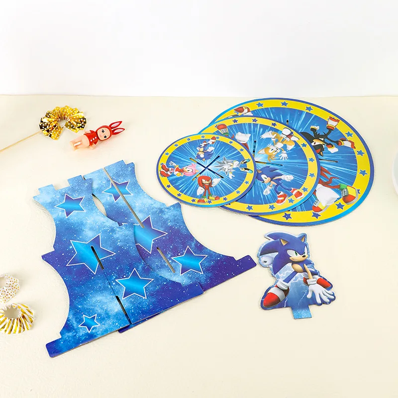 Anime Sonic Verjaardagstaartre - Event Supplies recensie en prijs